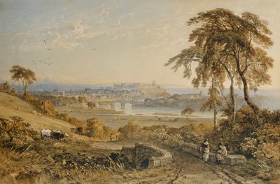 Lancaster, 1852 autorstwa George Arthur Fripp
