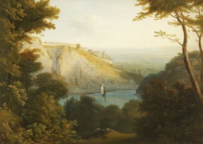 Widok na wąwóz Avon autorstwa George Arthur Fripp