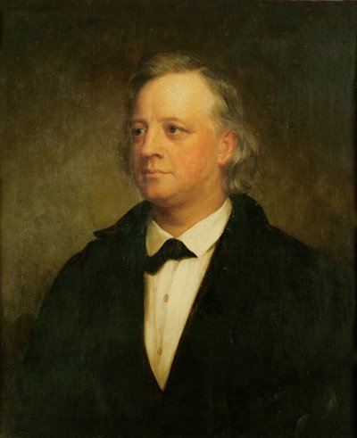 Henry Ward Beecher (1813-87) 1874 autorstwa George Augustus Baker