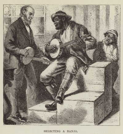 Wybór banjo autorstwa George Augustus Sala
