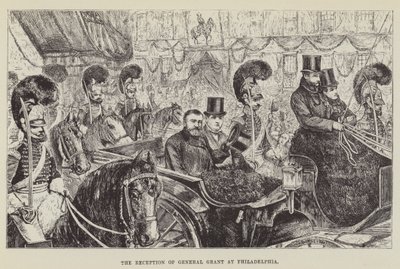 Przyjęcie General Grant w Filadelfii autorstwa George Augustus Sala