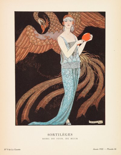 Gazette du Bon Ton, 1922. autorstwa George Barbier