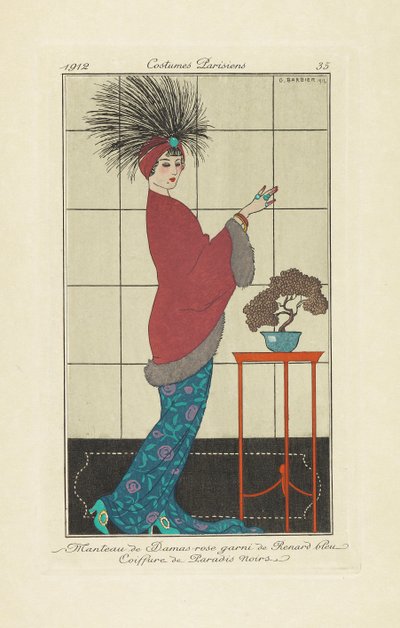 Journal of Ladies and Fashions, 1912. autorstwa George Barbier