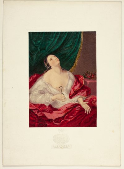 Kleopatra autorstwa George Baxter