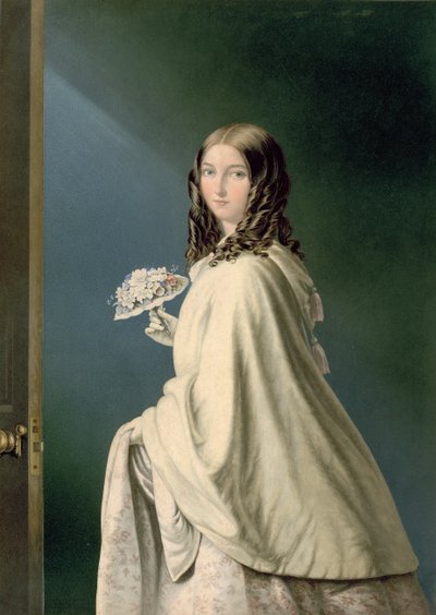 Druhna (chromolitho) autorstwa George Baxter