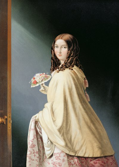 Druhna (kolorowy grawerunek) autorstwa George Baxter