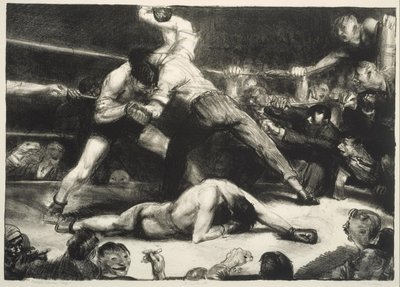 Nokaut autorstwa George Bellows