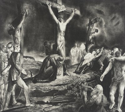 Ukrzyżowanie Chrystusa autorstwa George Bellows