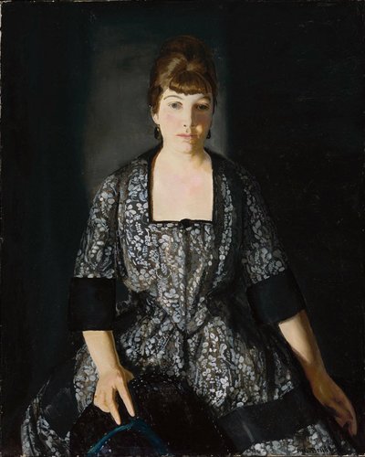 Emma w czarnym nadruku autorstwa George Bellows