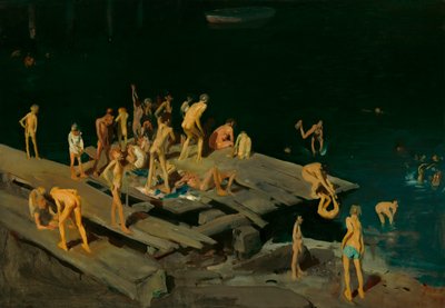 Czterdzieści dwoje dzieci autorstwa George Bellows