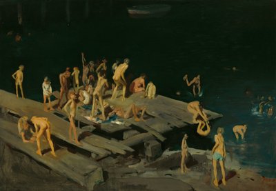 Czterdzieści dwoje dzieci autorstwa George Bellows