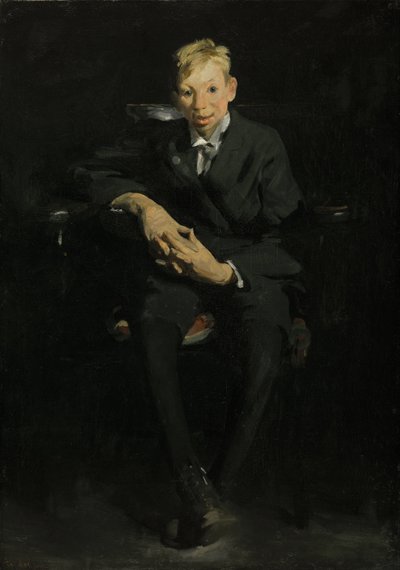 Frankie, chłopiec z organami autorstwa George Bellows