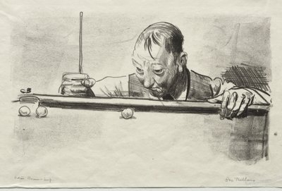 Sportowiec halowy, Drugi kamień autorstwa George Bellows