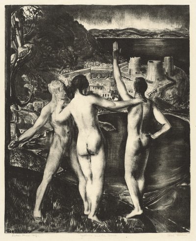 Lychnis i jej synowie autorstwa George Bellows