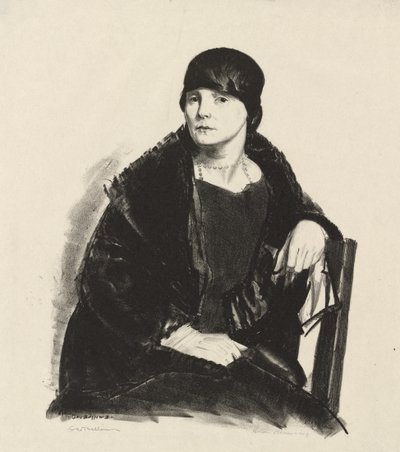 Portret pani R. autorstwa George Bellows