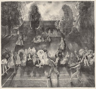 Tenis ziemny autorstwa George Bellows