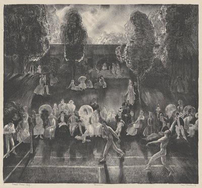 Tenis ziemny autorstwa George Bellows