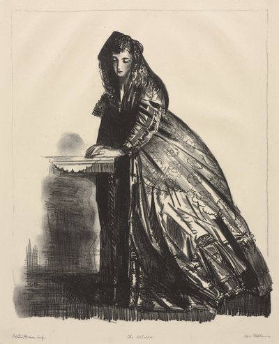 Aktorka autorstwa George Bellows