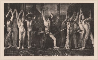 Barykada, Drugi Kamień autorstwa George Bellows
