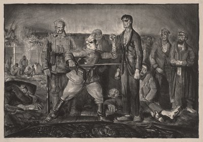Sprawa sierżanta Delaneya autorstwa George Bellows