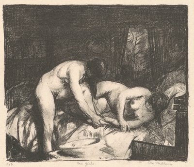 Dwie dziewczyny autorstwa George Bellows
