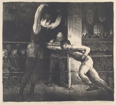 Willard w Kwaterze Treningowej autorstwa George Bellows