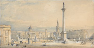 Proponowany plan Trafalgar Square autorstwa George Belton Moore