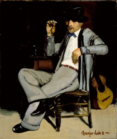 Pedro, początek lat 20. (olej na płótnie) autorstwa George Benjamin Luks
