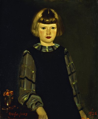 Portret panny Ruth Breslin autorstwa George Benjamin Luks