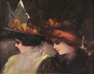 Scena uliczna, ok. 1900. autorstwa George Benjamin Luks