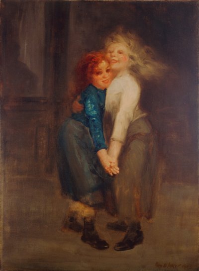 Gracze autorstwa George Benjamin Luks