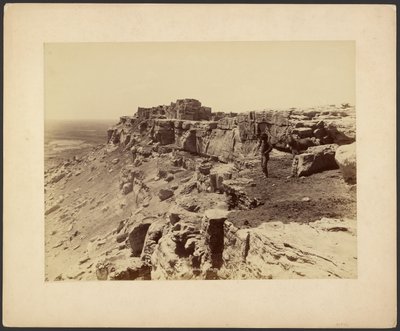 Hualpi, wioska Indian Moqui, Arizona autorstwa George Benjamin Wittick