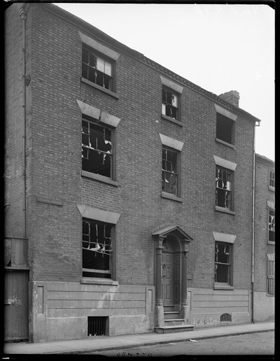 Chapel House, Chapel House Street, Deritend, Digbeth, Birmingham, 1941. autorstwa George Bernard Mason