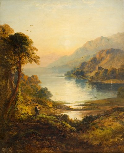 Kyles of Bute, Argyll, 1876 autorstwa George Blackie Sticks