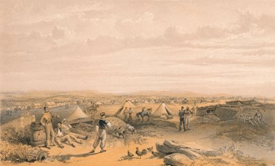„Obóz 4. Dywizji”, 1856 autorstwa George Brackenbury