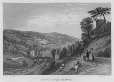 Most Torrington (grawerowany) autorstwa George Bryant Campion