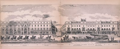 Panorama Londynu, 1849 autorstwa George C Leighton