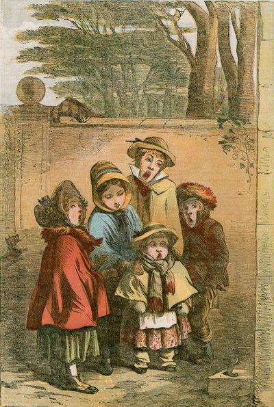 Plac Czerwonego Lwa autorstwa George C. Leighton