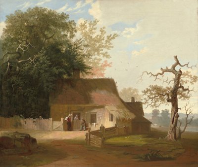 Sceneria domku autorstwa George Caleb Bingham
