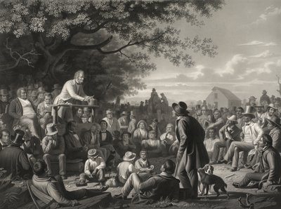 Kikut mówi autorstwa George Caleb Bingham
