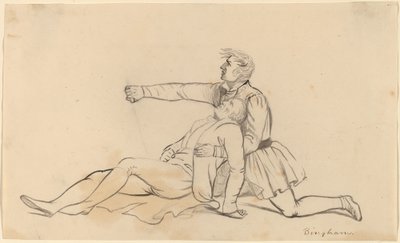 Śmierć generała Warrena autorstwa George Caleb Bingham