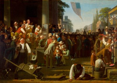 Werdykt ludu autorstwa George Caleb Bingham