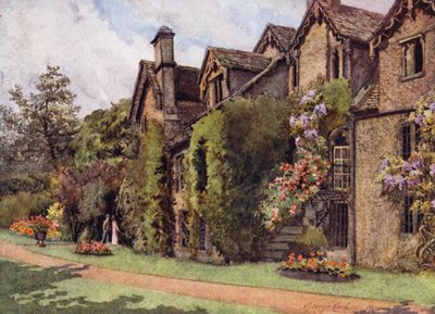 Oxford: Stare budynki benedyktyńskie, Worcester College autorstwa George Carline