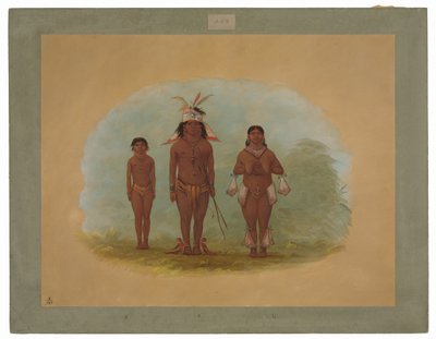 Rodzina Chetibo autorstwa George Catlin