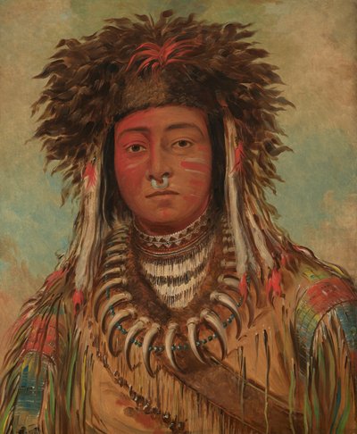 Boy Chief – Ojibbeway autorstwa George Catlin