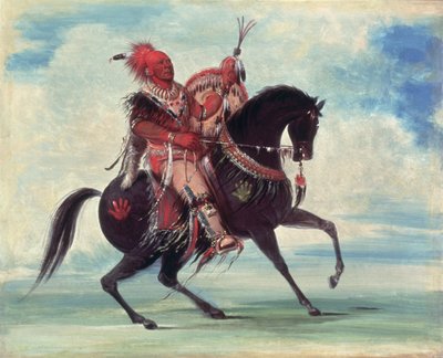Główny Keokuk autorstwa George Catlin
