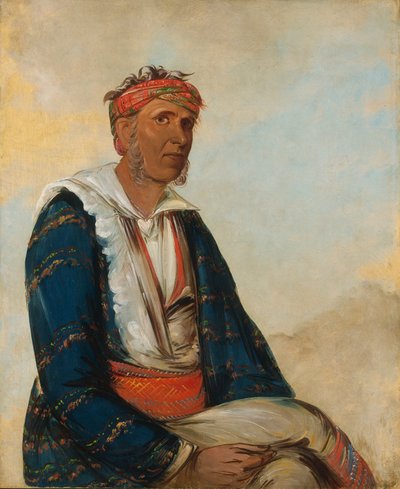 Cól-lee, wódz bandy autorstwa George Catlin