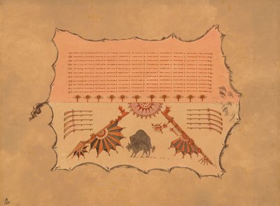 Faksymile szaty Omaha, 18611869. autorstwa George Catlin