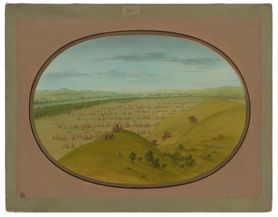 Kamień fortu autorstwa George Catlin
