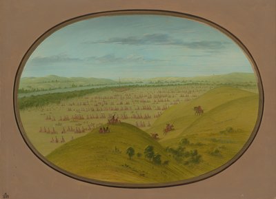 Fort Pierre, 18611869. autorstwa George Catlin
